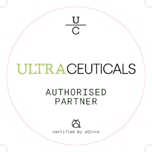 Raamsticker Ultraceuticals Authorised Partner ø18cm